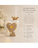 Harmony Bomboniera profumatore cuore led